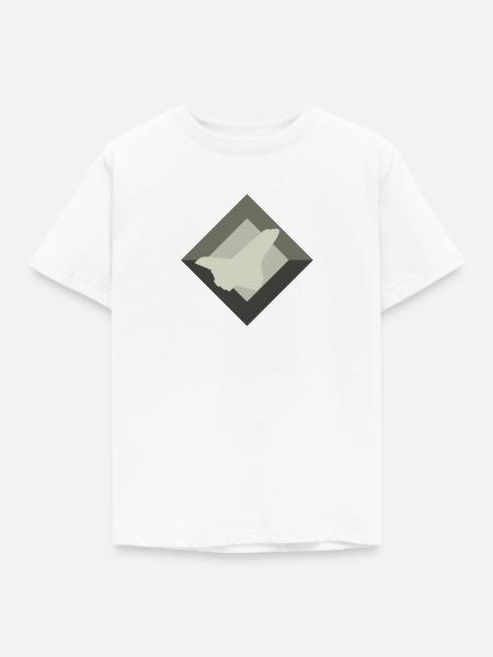 Aerospace Flugzeug Flugzeug - Kinder T-Shirt - Weiß