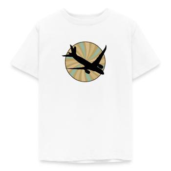 Luftfahrt Pilot Aerospace - Kinder T-Shirt - Weiß - Vorne - AI Model Kid Male (0cm)