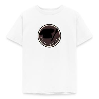 Kuchen Backwaren Baking - Kinder T-Shirt - Weiß - Vorne - AI Model Kid Male (0cm)