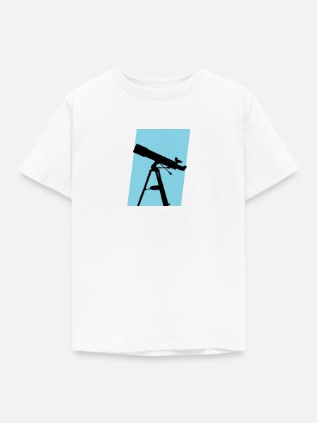 Physik Physiker Himmelskörper - Kinder T-Shirt - Weiß