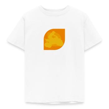 Quad VTT Quad Quad - T-shirt Enfant - blanc - Devant - AI Model Kid Male (0cm)