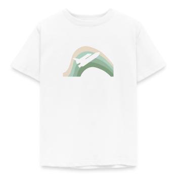 Luftfahrt Flieger Fliegen - Kinder T-Shirt - Weiß - Vorne - AI Model Kid Male (0cm)