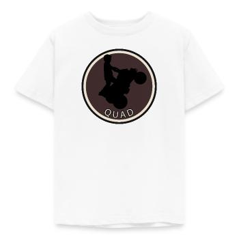 Stunt Stuntman Quad - Kinder T-Shirt - Weiß - Vorne - AI Model Kid Male (0cm)