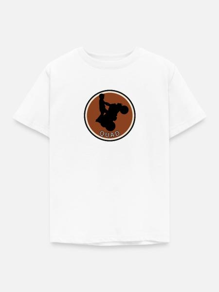 Stunt Stunt Quad - Kinder T-Shirt - Weiß
