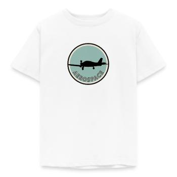 Luftfahrt Fliegen Pilot - Kinder T-Shirt - Weiß - Vorne - AI Model Kid Male (0cm)