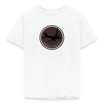 Luftfahrt Aerospace Pilot - Kinder T-Shirt - Weiß - Vorne - AI Model Kid Male (0cm)