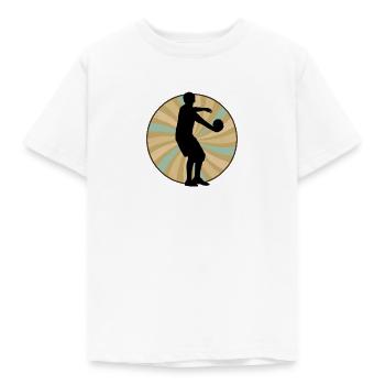 Ballsport Mannschaft - Kinder T-Shirt - Weiß - Vorne - AI Model Kid Male (0cm)