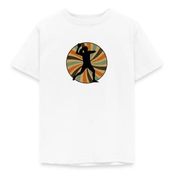 Dodgeballteam Mannschaft - Kinder T-Shirt - Weiß - Vorne - AI Model Kid Male (0cm)