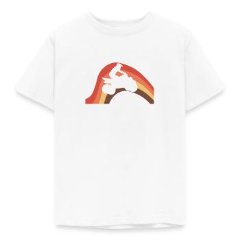 Cascade de quad - T-shirt Enfant - blanc - Devant - AI Model Kid Male (0cm)