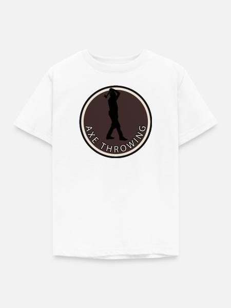 Axtwerfen Axtwerfen Axtwerfen - Kinder T-Shirt - Weiß
