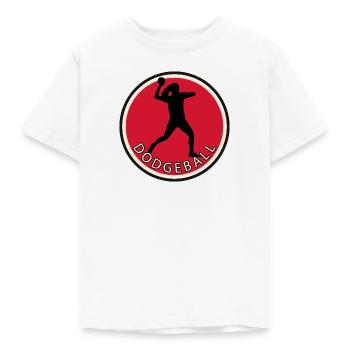 Dodgeballspieler Dodgeballspieler Mannschaft - Kinder T-Shirt - Weiß - Vorne - AI Model Kid Male (0cm)