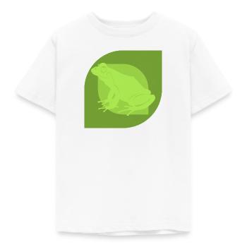 Frosch Quark Lurch - Kinder T-Shirt - Weiß - Vorne - AI Model Kid Male (0cm)