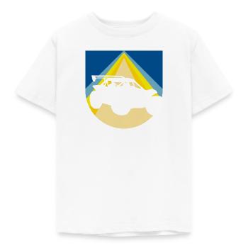Voiture de sport Voiture de course - T-shirt Enfant - blanc - Devant - AI Model Kid Male (0cm)