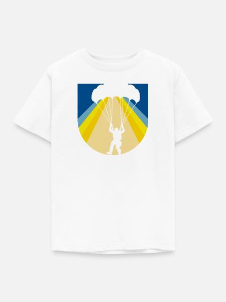 Paragliding Flugsport Adrenalin - Kinder T-Shirt - Weiß