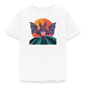 Chauve-souris chauve-souris flétrie - T-shirt Enfant - blanc - Devant - AI Model Kid Male (0cm)