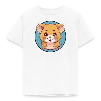 Souris Souris Dents de souris - T-shirt Enfant - blanc - Devant - AI Model Kid Male (0cm)