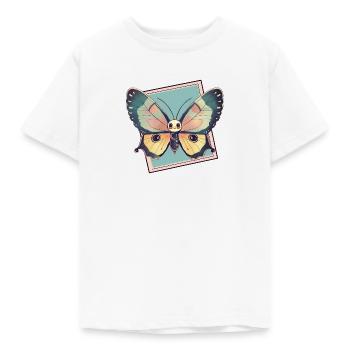 Schmetterling Waldbewohner Schmetterlinge - Kinder T-Shirt - Weiß - Vorne - AI Model Kid Male (0cm)