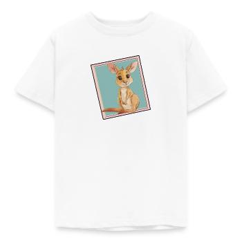 Kaenguru Koala Aussie - Kinder T-Shirt - Weiß - Vorne - AI Model Kid Male (0cm)