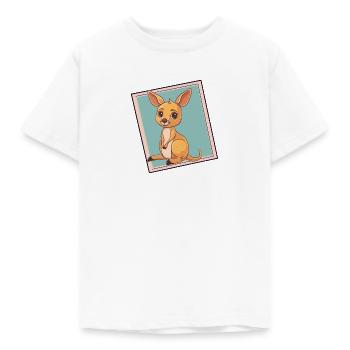 Kangaroo Sydney - Kids' T-Shirt - white - Front - AI Model Kid Male (0cm)