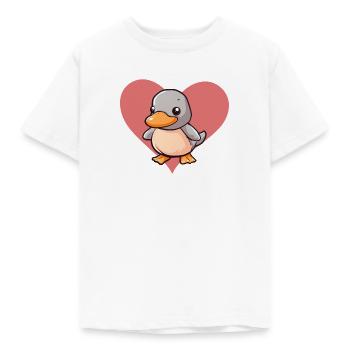 Caneton de canard - T-shirt Enfant - blanc - Devant - AI Model Kid Male (0cm)