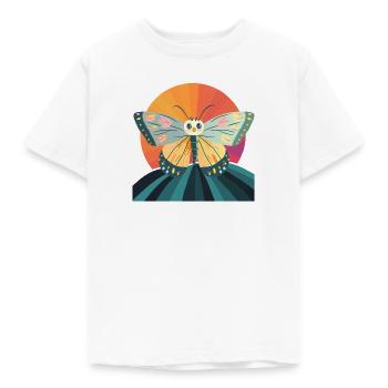 Schmetterling Waldbewohner - Kinder T-Shirt - Weiß - Vorne - AI Model Kid Male (0cm)
