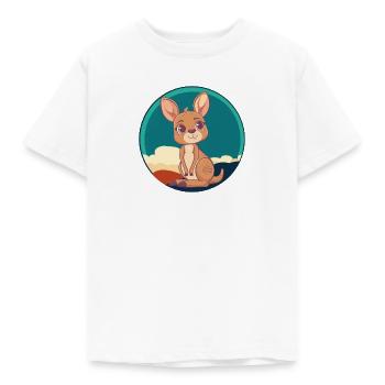 Kaenguru Koala - Kinder T-Shirt - Weiß - Vorne - AI Model Kid Male (0cm)