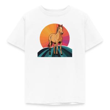 Fumier de cheval - T-shirt Enfant - blanc - Devant - AI Model Kid Male (0cm)