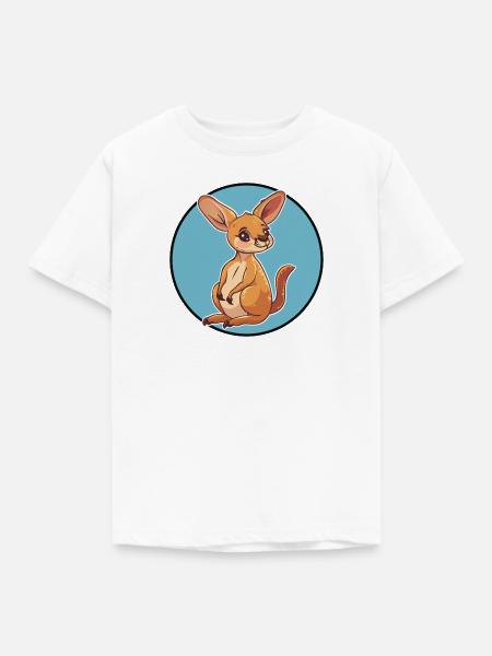 Kaenguru Aussie Koala - Kinder T-Shirt - Weiß