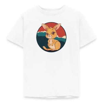 Kangaroo Melbourne Sydney - Kinder T-Shirt - Weiß - Vorne - AI Model Kid Male (0cm)