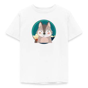 Wolf Pack Werewolf - Kids' T-Shirt - white - Front - AI Model Kid Male (0cm)