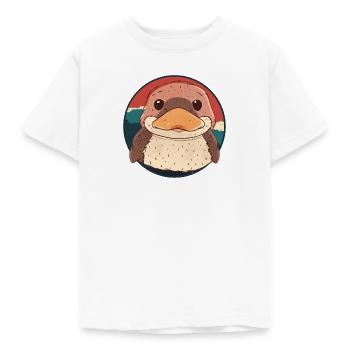 Caneton Oiseau - T-shirt Enfant - blanc - Devant - AI Model Kid Male (0cm)