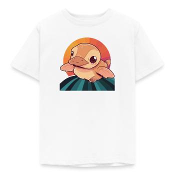 Oiseau à bec - T-shirt Enfant - blanc - Devant - AI Model Kid Male (0cm)