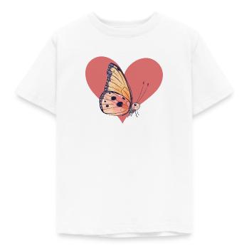 Schmetterling Tierliebhaber Waldbewohner - Kinder T-Shirt - Weiß - Vorne - AI Model Kid Male (0cm)