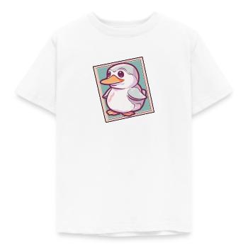 Caneton Coasse Oiseau - T-shirt Enfant - blanc - Devant - AI Model Kid Male (0cm)