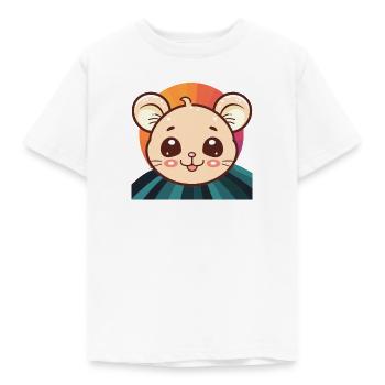 Maus Nagetier - Kinder T-Shirt - Weiß - Vorne - AI Model Kid Male (0cm)