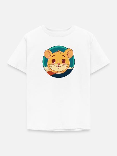 Mäuse Nagetier - Kinder T-Shirt - Weiß