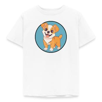 Chien Chiens - T-shirt Enfant - blanc - Devant - AI Model Kid Male (0cm)