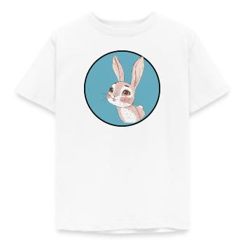 Bunny Bunny Easter Bunny - Kids' T-Shirt - white - Front - AI Model Kid Male (0cm)
