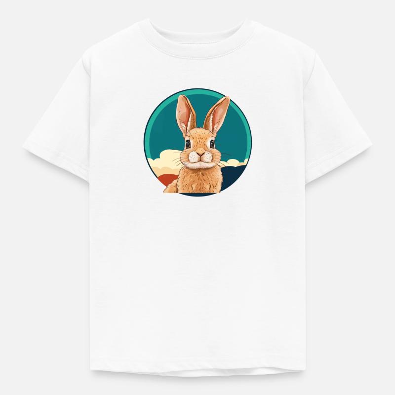 Rabbit tooth - Kids' T-Shirt - white