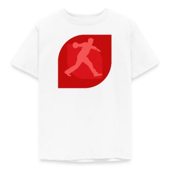 Bowling Bowlingkugel Bowlingkegel - Kinder T-Shirt - Weiß - Vorne - AI Model Kid Male (0cm)