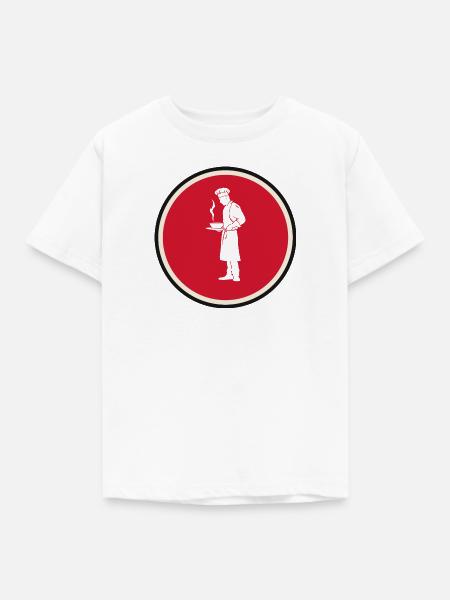 Koch Küchenchef - Kinder T-Shirt - Weiß