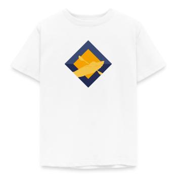 Kayak Aviron d’eau vive - T-shirt Enfant - blanc - Devant - AI Model Kid Male (0cm)