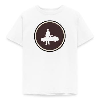 Car Seller Vehicle Turbo - Kids' T-Shirt - white - Front - AI Model Kid Male (0cm)