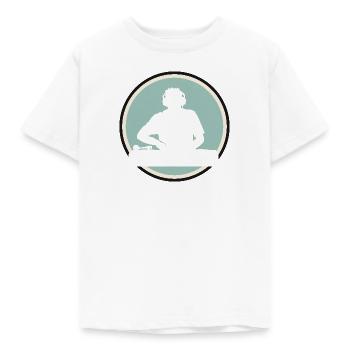 DJ Trance - Kinder T-Shirt - Weiß - Vorne - AI Model Kid Male (0cm)