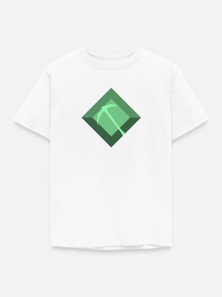 Bergbau Mine Bergmann - Kinder T-Shirt - Weiß