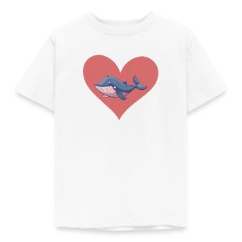 Meeresleben Unter Wasser Wale - Kinder T-Shirt - Weiß - Vorne - AI Model Kid Male (0cm)