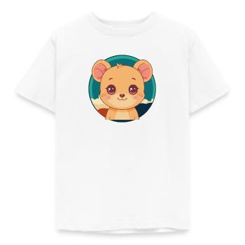 Muis Muis Rat - Kinderen T-shirt - wit - Voor - AI Model Kid Male (0cm)