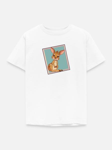 Kangaroo Sydney Aussie - Kinder T-Shirt - Weiß