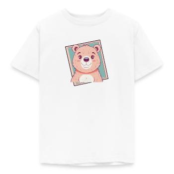 Baer Eisbär - Kinder T-Shirt - Weiß - Vorne - AI Model Kid Male (0cm)