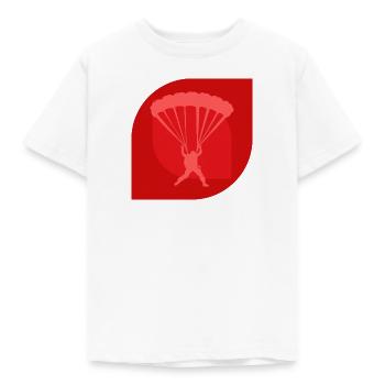 Skydiving Base Jumping - Kids' T-Shirt - white - Front - AI Model Kid Male (0cm)